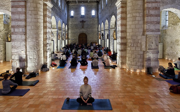 Yoga à la collégiale