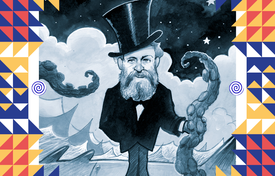 Jules Verne par Olivier Supiot